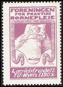 Stamp, Foreningen for praktisk boernepleje larslejstra, Cinderellas,  , Children