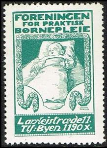 Stamp, Foreningen for praktisk boernepleje larslejstra, Cinderellas,  , Children