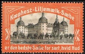 Stamp, Kaephest liljemaelk saebe er den bedste saebe for sart hvid, Cinderellas,  , Buildings, Townscapes / City Views