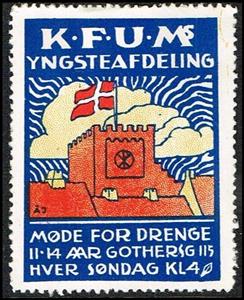 Stamp, Kfums yngsteafdeling moede for drenge 11 14 aar, Cinderellas,  