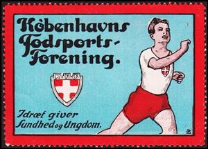 Stamp, Koebenhavns fodsports forening k f f id, Cinderellas,  , Athletics, Running, Sports Clubs