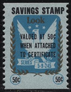 Stamp, Look Savings Stamp Series 5-9-245, Cinderellas,  , Eagles