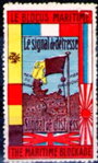 Stamp, Marine Blockade Signal of Distress, Cinderellas,  , First World War, Flags