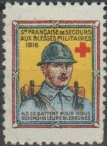 Red Cross French Society to Help Wounded Militia