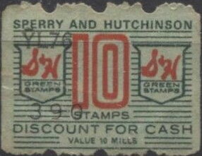 Sperry and Hutchinson Discount 10