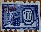Stamp, Stop and Save Stamp SS 100 10, Cinderellas,  , Shopping