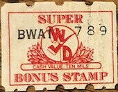 Stamp, Super W/D Bonus, Cinderellas,  , Shopping