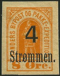Stamp, Randers Bypost og Pakke-Expedition, Denmark,  , Telephony