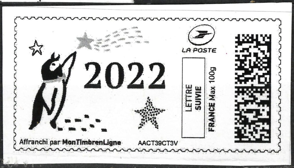 2022 Penguin in black