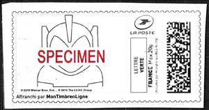 Stamp, Lego Helmet, France,  , Toys