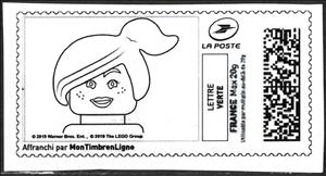 Stamp, Lego Lucy 1, France,  , Toys