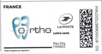 Stamp, Ortho, France,  , Healthcare