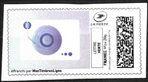 Stamp, Record Player, France,  , Music