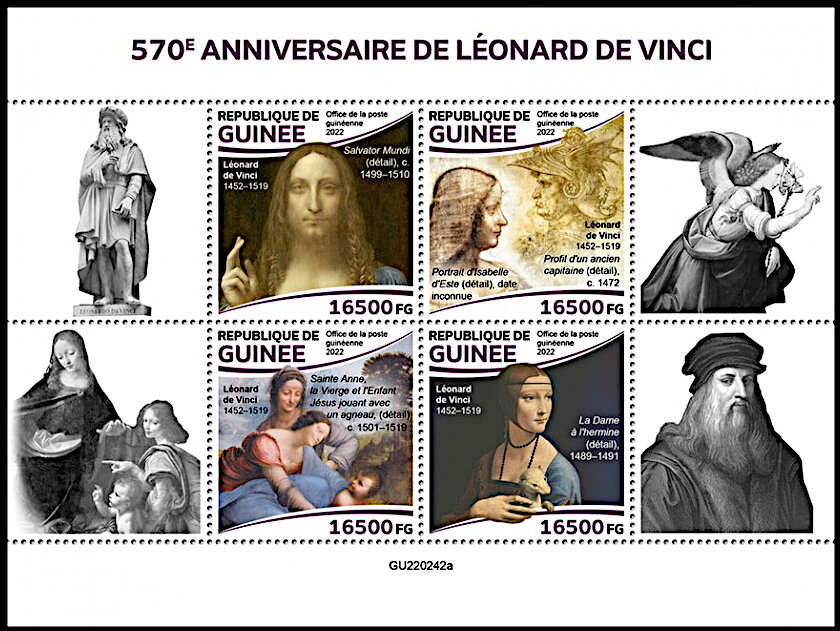 570th Birth Anniversary of Leonardo da Vinci