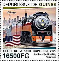 Southern Pacific 4449, USA