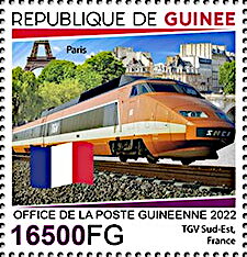 TGV Sud-Est, France