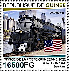 Union Pacific 3985, USA