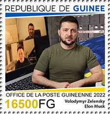 Volodymyr Zelenskyy, Elon Musk