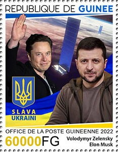 Volodymyr Zelenskyy, Elon Musk