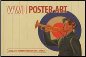 Booklet, WWII Poster Art, New Zealand,  , Promotional Posters, Second World War