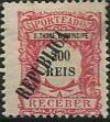 Postage Due overprinted