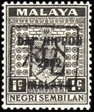Stamp, Coat of arms of Negri Sembilan, Selangor, Japanese Occupation,  , Coats of Arms