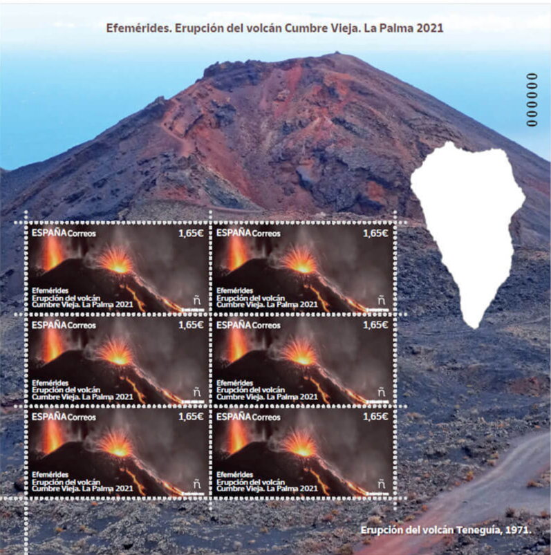 Eruption of Cumbra Vieja Volcano, La Palma, 2021