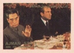 Tschou Enlai and President Nixon