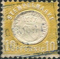 Embossed coat of arms