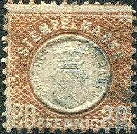 Embossed coat of arms