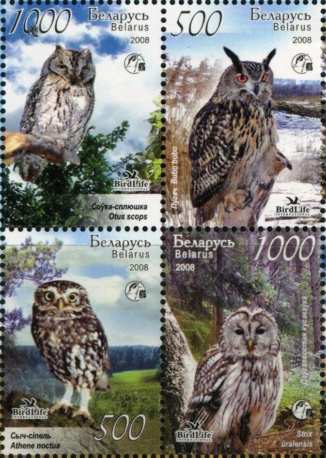 Fauna of Belarus - Owls (2008)
