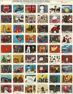 Full Pane, American Lung Association Sheet, Cinderellas,  , Charity, Christmas, Tuberculosis / TBC