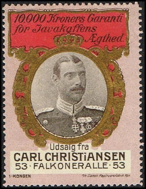 Carl Christiansen 10 000 Kroners Garant
