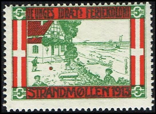 De Unges Idraets Feriekoloni Strandmoellen 1913 5 Oere