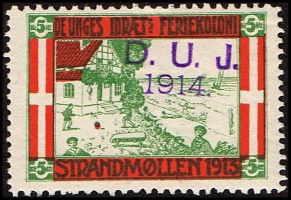 De Unges Idraets Feriekoloni Strandmoellen 1913 5 Oere