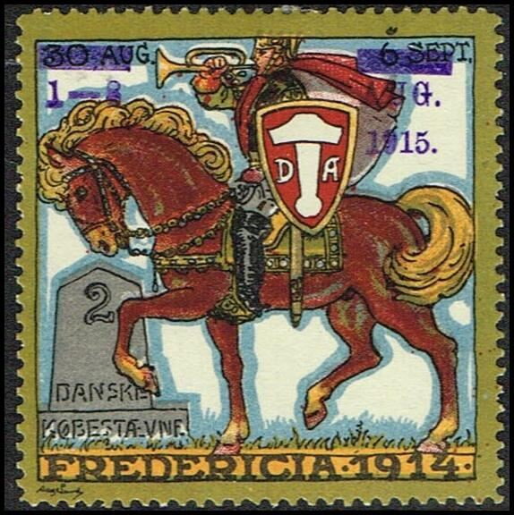 Fredericia 2 Danske Koebestaevne 1 8 Aug 1915 1914