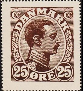 Stamp, King Christian, Cinderellas,  , Kings