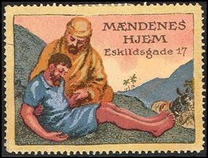 Stamp, Maendenes Hjem Eskildsgade 17 Telf 3976, Cinderellas,  , Biblical Accounts