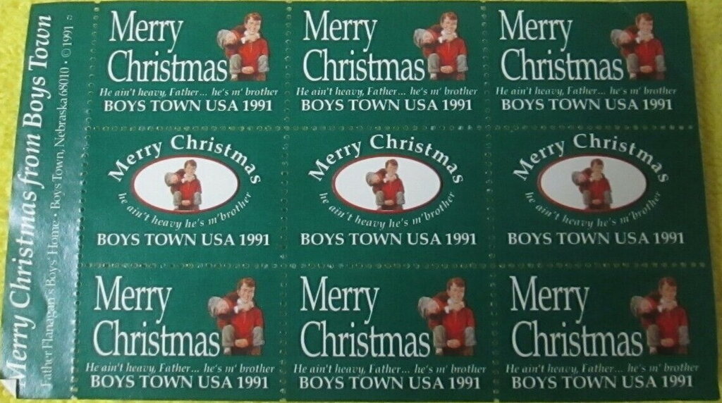 Merry Christmas from Boys Town USA 1991