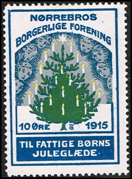 Noerrebros Borgerlige Forening 1915 Til Fattige Borns Julegl