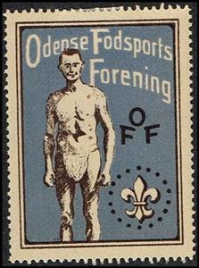 Stamp, Odense Fodsports Forening Off, Cinderellas,  , Football (Soccer), Sports, Sports Clubs