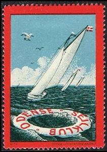 Stamp, Odense Sejlklub, Cinderellas,  , Sailing, Sports, Sports Clubs