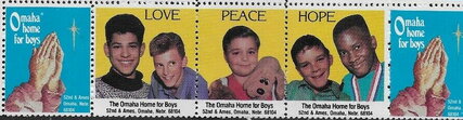 Omaha Home for Boys. Love Peace Hope