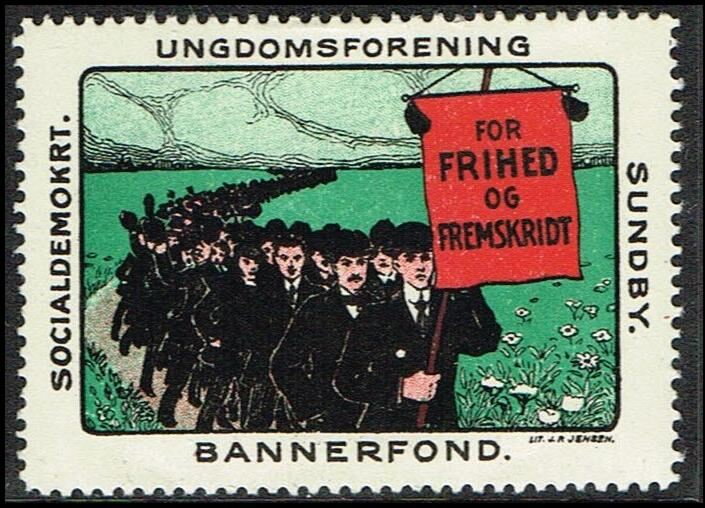 Socialdemokrt Ungdomsforening Sundby Bannerfond For Frihed O