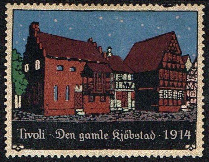 Tivoli Den Gamle Koebstad 1914