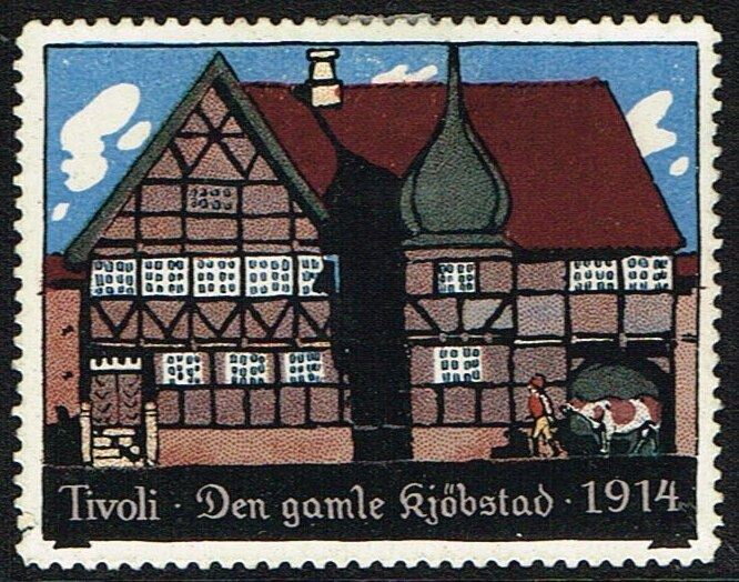 Tivoli Den Gamle Koebstad 1914