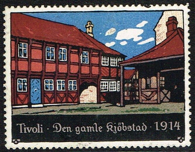Tivoli Den Gamle Koebstad 1914