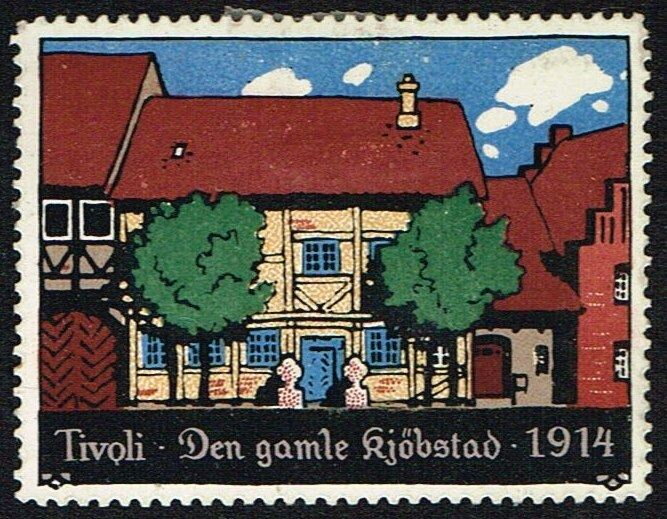 Tivoli Den Gamle Koebstad 1914