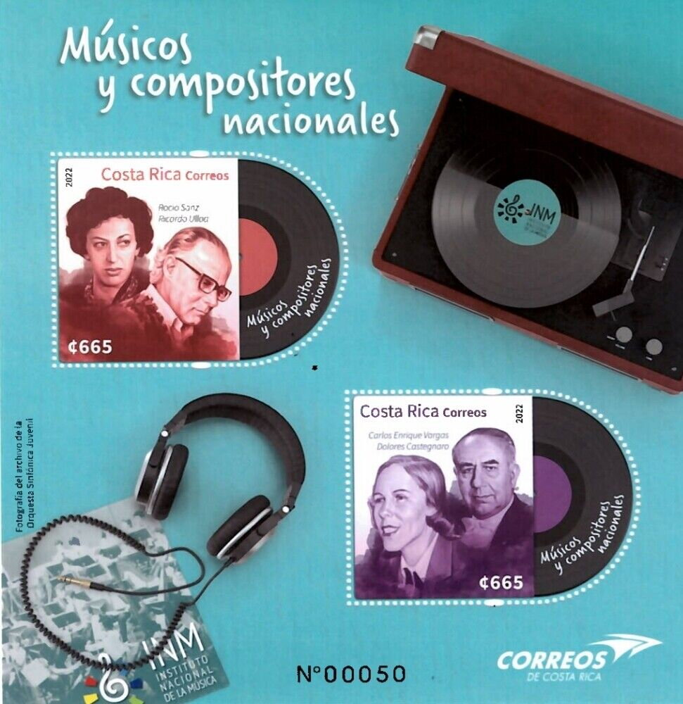 Costa Rican Singers and Composers
