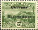 Stamp, Telegrafos / Correos dos centimos 2c on 5Col, Costa Rica,  